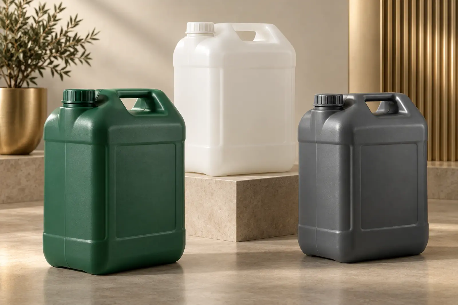 Industrial Containers application made from recycled plastic