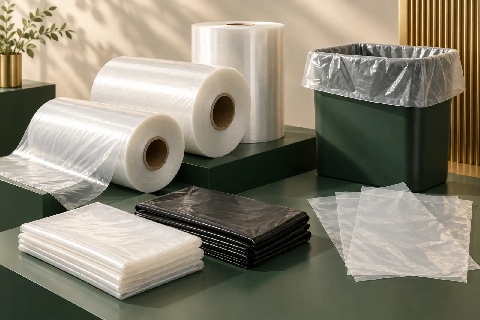 Film & Flexible Packaging application made from recycled plastic