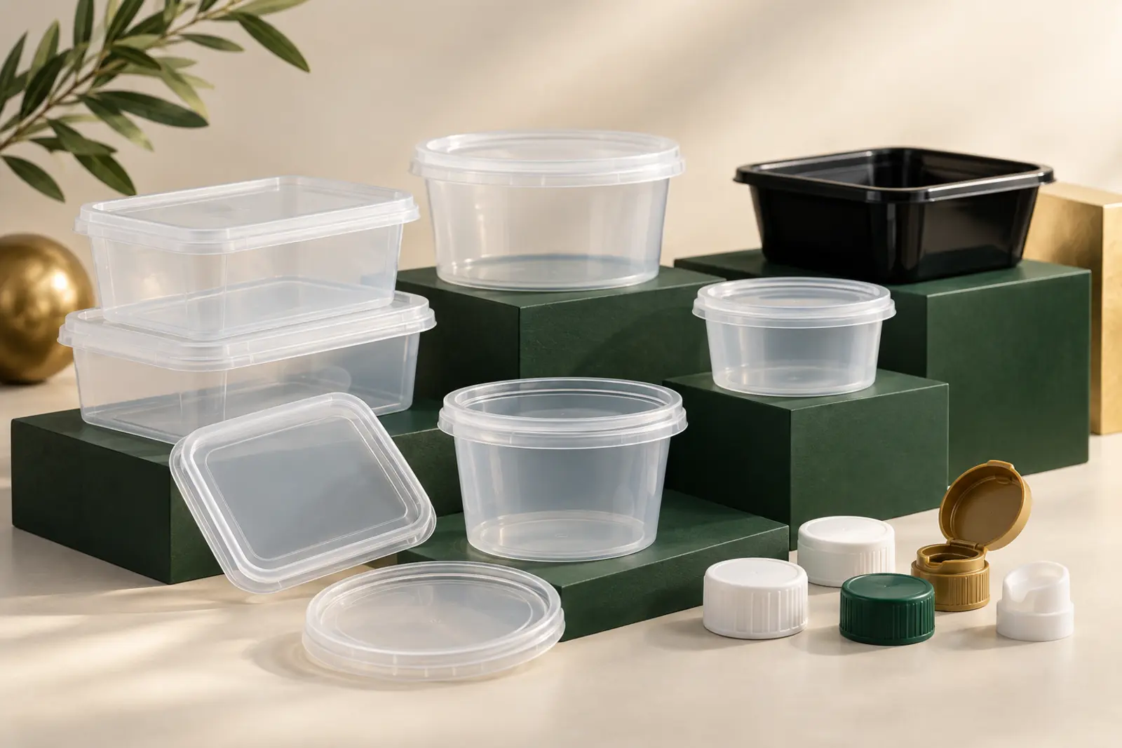 Packaging application made from recycled plastic